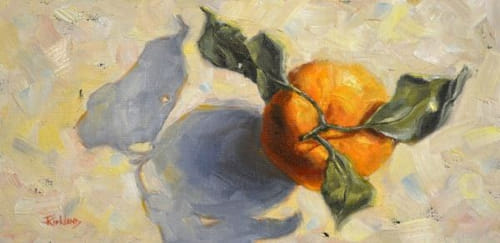 Click to view detail for Sun-kissed Tangerine 6x12